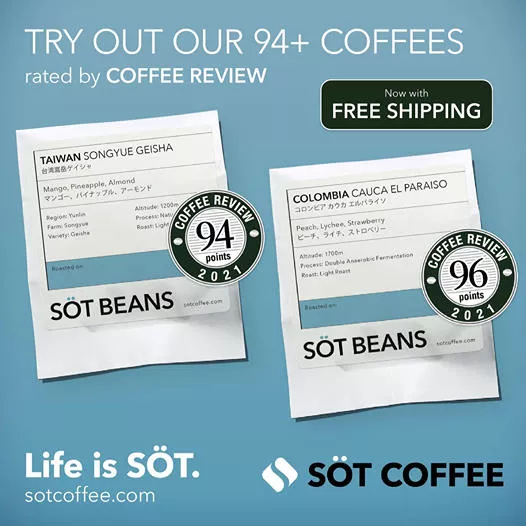 CR 96 : SOT Coffee Roaster - Colombia Cauca El Paraiso